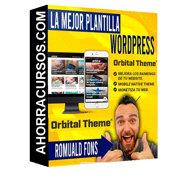 Orbital Theme 2.3.4 La Mejor Plantilla WordPress – Romuald Fons