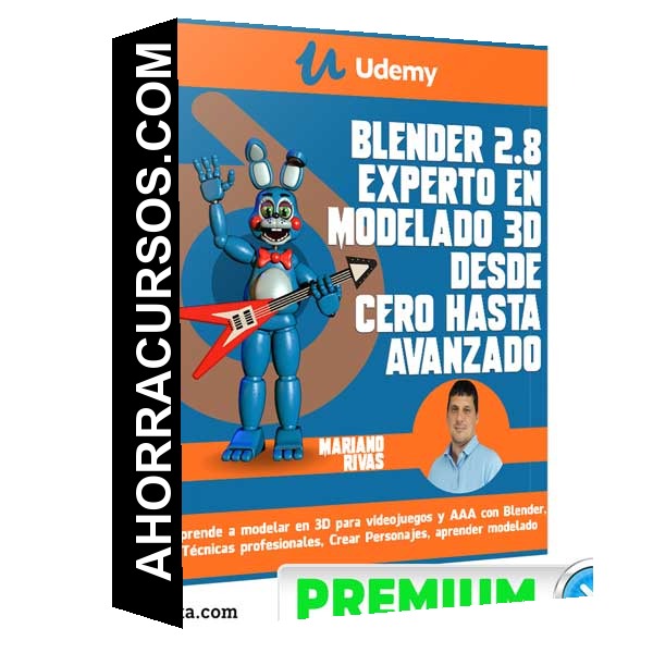 Blender 2.8 EXPERTO en Modelado 3D desde CERO hasta Avanzado