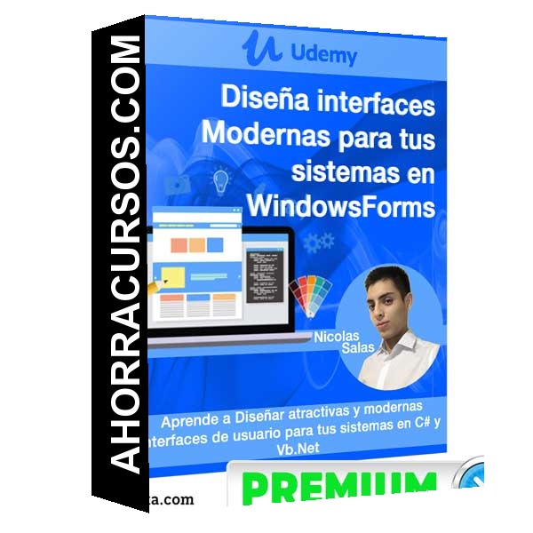 Diseña interfaces Modernas para tus sistemas en WindowsForms – Nicolas Salas