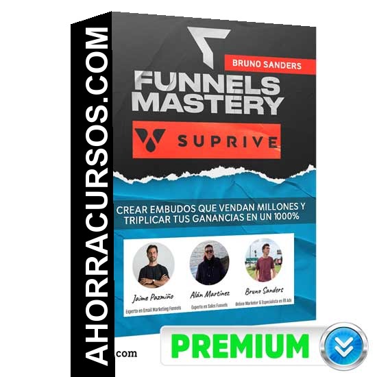 Curso Funnels Mastery – Bruno Sanders