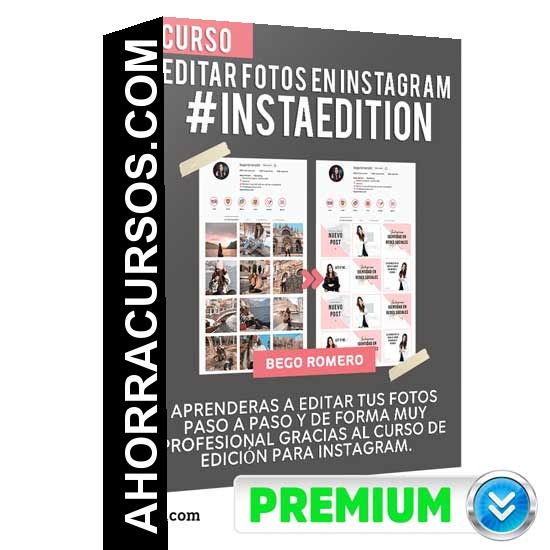 Curso Editar Fotos Instagram – Instaedition
