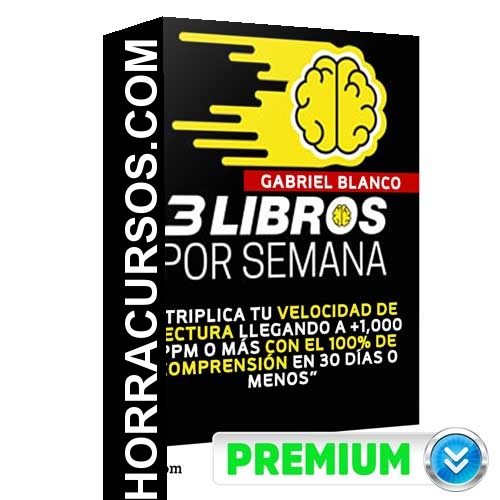Curso 3 Libros por Semana – Gabriel Blanco