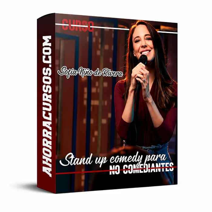 Curso Stand up comedy para no comediantes – Sofia Niño de Rivera