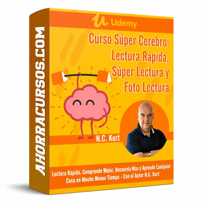 Curso Súper Cerebro: Lectura Rápida, Súper Lectura y Foto Lectura – Udemy