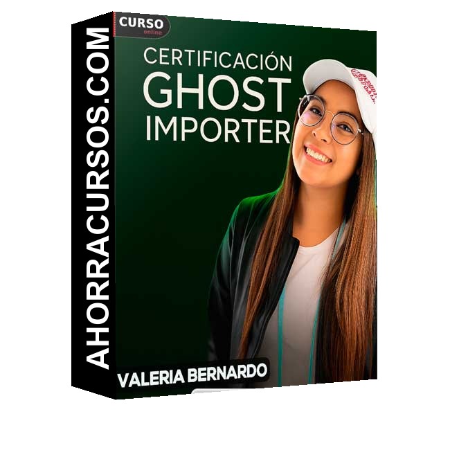 Certificación Ghost Importer - Valeria Bernardo