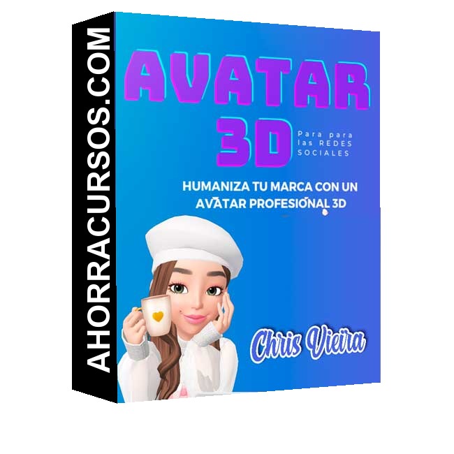 Avatar 3D para Redes Sociales – Chris Vieira