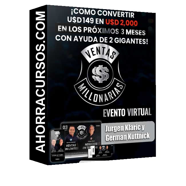 Ventas Millonarias – Jurgen Klaric y German Kuttnick