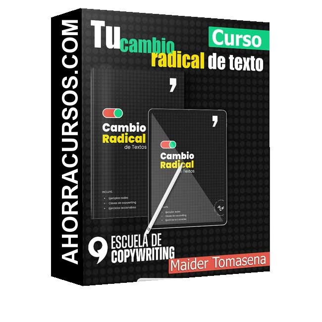 Curso tu cambio radical - texto – Maider Tomasena