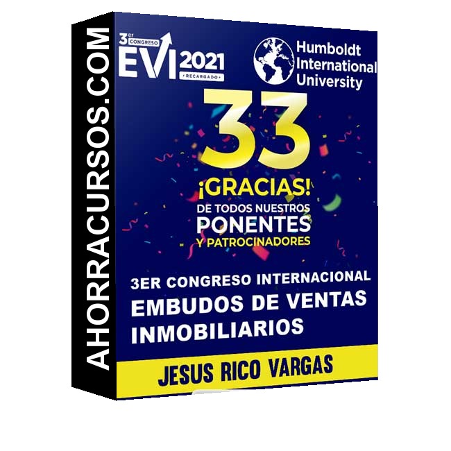 Curso 3er Congreso Internacional Embudos - Ventas Inmobiliarios – Jesus Rico Vargas