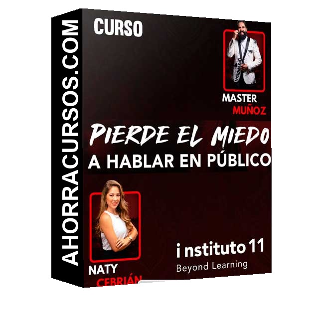 Curso Pierde el miedo a hablar en público – Carlos Muñoz