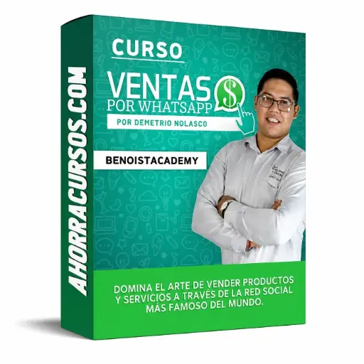 [$ 24,90] Curso Ventas por WhatsApp – BENOISTACADEMY