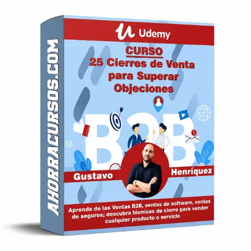 [$ 4,99] 25 Cierres de Venta para Superar Objeciones – Udemy