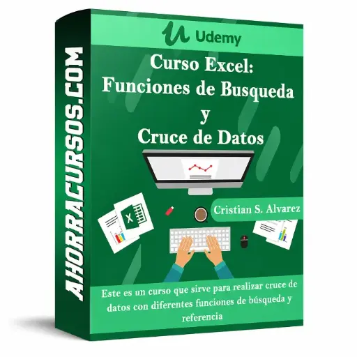 [$ 1,99] Curso Excel: Funciones de Busqueda y Cruce de Datos – Udemy