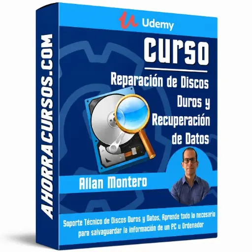 [$ 4,49] Curso de Reparación de Discos Duros y Recuperación de Datos – Udemy