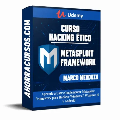 [$ 7,90] Curso Hacking Etico Curso de Metasploit Framework – Udemy