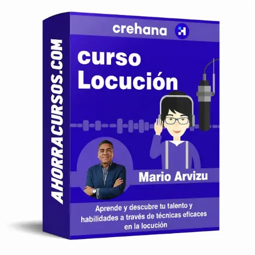 [$ 4,70] Curso de Locución – Mario Arvizu – Crehana