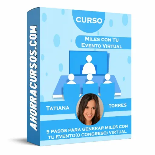 [$ 9,70] Curso Miles con Tu Evento Virtual – Tatiana Torres