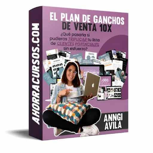 [$ 4,90] Curso El Plan de Ganchos de Venta 10X – Anngi Avila