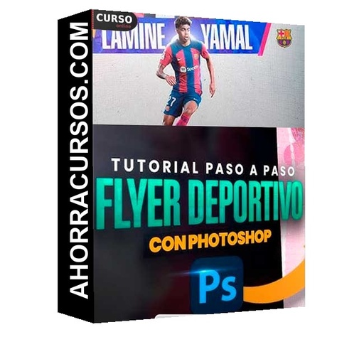 Creación de Flyer Deportivos en Adobe Photoshop - Manuel Cespedes