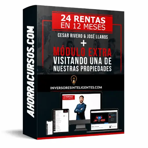 [$ 29,70] Curso 24 Rentas en 12 Meses – Cesar Rivero
